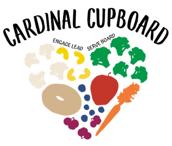 Cardinal Cupboard logo saying 